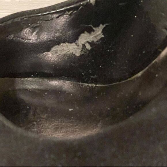 RSVP Dressy Closed Toe Pump Heels Black With Rhinestone Detail on Toe Size 5.5 - Picture 6 of 15